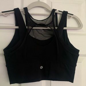 Lululemon Sports Bra with mesh detailing